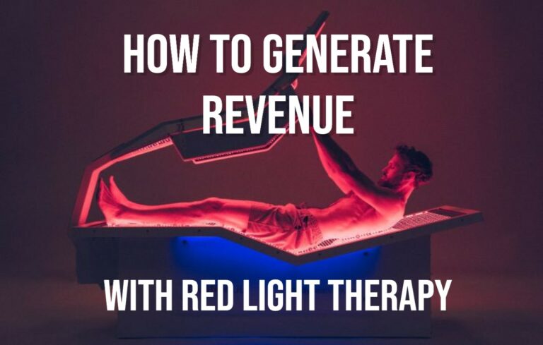 How to Generate Revenue with Red Light Therapy Beds