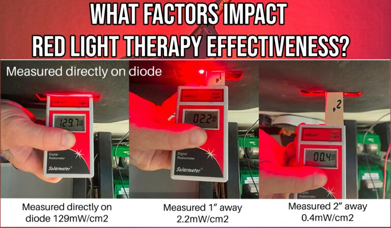 What Two Factors Impact Red Light Therapy Effectiveness